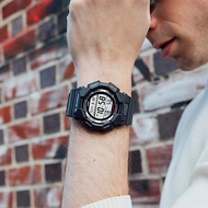 g/s/h/o/c/k GD-010 sports watch GD-010-1DR Black Resin watch strap K745