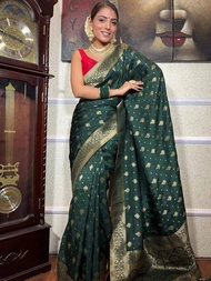 [PRE-ORDERED] 2024 JULY SILK SAREE ( DELIVERY 10 WORKING DAYS) ETA: 2024-09-30 | NEW DESIGN SAREE | 