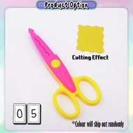 [Little B House] Kids Art Scissors Zig Zags Scissor Wave Scissors Lace Scissors Craft 花边剪刀 Gunting A