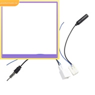 【GRKN】Car Radio Stereo CD Changer Antenna Female/Male Plug Cable Adaptor for Toyota