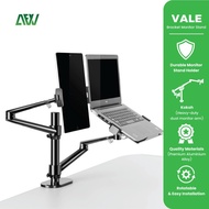 NEW VALE BRACKET MONITOR STAND 2IN1 COMBINATION FOR LAPTOP &amp; TABLET