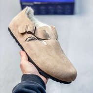 BIRKENSTOCK Men Women Suede Fur Shoes Winter Warm Shoes Brand New