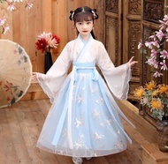 Hanfu     Childrens ancient costume Hanfu womens summer Chinese style fairy skirt