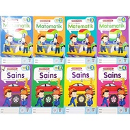 Get Smart Series . Matematik/ Sains (BM/BI) . Buku Teks 1-4 . Kohwai & Young . { READY STOCK } F25
