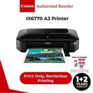 Canon iX6770 A3 Office Photo A3 Size Printer (Wired Printer)