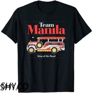 T Shirt Team Manila Philippine Jeepney T-Shirt Tee