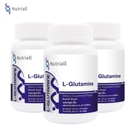 [Pack Of 3 Bottles] L-Glutamine Nutriall Vitamin B1 B6 B12 B1 B6 B12