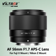 VILTROX AF 56mm F1.7 APS-C Lens Lightweight Large Aperture For Fuji X Mount For Nikon Z Mount