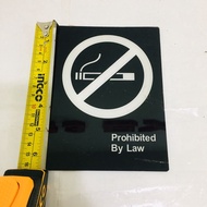 Signage NO SMOKING SIGN Dilarang merokok papan tanda (READY STOCKS)