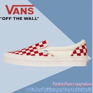 【รับประกันของแท้ 100%】Vans Old Skool Slip On Low-Top Unisex Men's and Women's CANVAS SHOES VN0A32QNP4H รองเท้าผ้าใบแฟชั่นกันลื่นระบายอากาศสำหรับผู้ชายและผู้หญิง