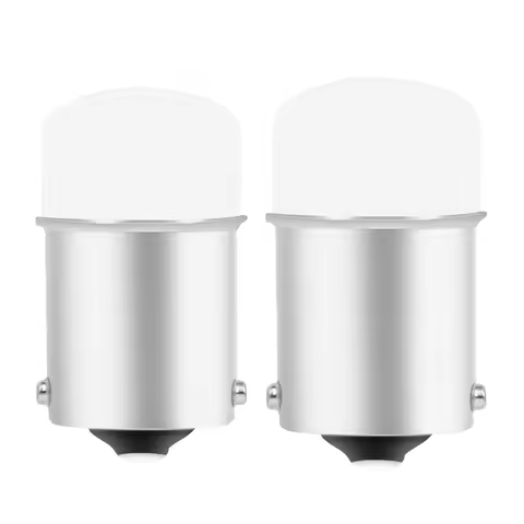 2PCS 1157 LED 1156 Led Bulbs P21W BA15S R5W R10W BAU15S P21 5W BAY15D Car Brake Lights Auto Backup R