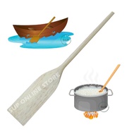 Paddle Bot / Wooden Laddle / Dayung Masak / Sudip Kayu Panjang / Pendayung Kayu Sampan / Dayung Kayu