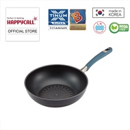 Happycall Classic Titanium 28Cm (Induction Compatible) Wok Pan 3001-0238