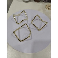 底座🇲🇾金属底座/金色/4.5cm x 4.5cm/大马现货