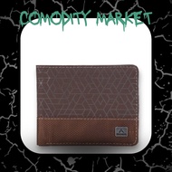 EGER - D. GEOMETRIC WALLET (black brown drak/)