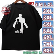 IRON MAN T-SHIRT SML XL 2XL 3XL 4XL 6XL 7XL 8X JUMBO SIZEBIG MIX152