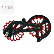 Road Bike Rear Derailleur for  Red10S 11S/RivaL 10S 11S/Force 10S 11S Carbon Fiber 17T Pulley Derail