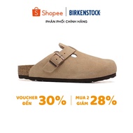 [ GENUINE ] CLOG BIRKENSTOCK SHOES BOSTON WAXY TOBACCO - BROW