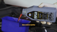 Dừng rò rỉ dầu động cơ với CRC SUPER TURBO™ ENGINE OIL STOP LEAK