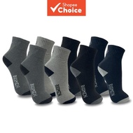 Men's Long-Crew Socks 12-Pack, Assorted Colors, BIOMEN Stokin Lelaki Panjang dengan Kit 12 Pasang da