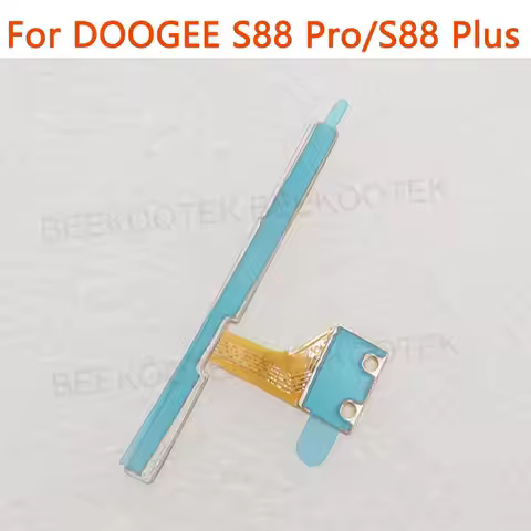 New Original DOOGEE S88 Pro S88 Plus Power on/off+ Volume FPC Key up/down Button flex Cable FPC For 