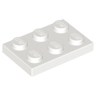LEGO PARTS 3021 Plate 2 x 3 white
