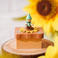 【向日葵】小木盒音樂盒 | Wooderful life