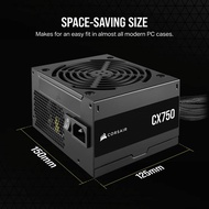 CORSAIR CX750 750W 80+ Bronze PSU | 750 Watt Power Supply