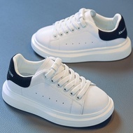 Hss Children McQueen White Shoes Breathable Boys Shoes White Shoes Street Wear Children Shoes Girls 