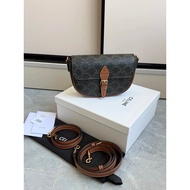 [Old Fairy] Saddle Bag Underarm Bag Cerlin Saddle Bag Old Flower Saddle Bag Saddle Bag Saddle Bag Sh