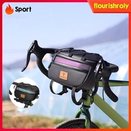 [Flourish] Bike Handlebar Bag Professional Riding Pack for Travel Outdoor Folding Bikes