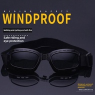 Plastic Folded Protective Glasses Impact Resistant Dustproof Eyewear Cycling Safety Protective E2w0