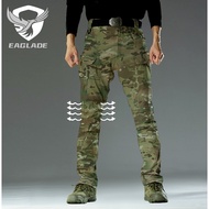 EAGLADE Tactical Cargo Pants for Men IX7Stretch In CP Waterproof Stretchable