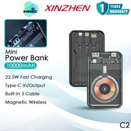 Xinzhen C2 10000mAh Powerbank 22.5W Fast Charging Power Bank Magnetic Wireless Mini Pawer Bank Xinzh