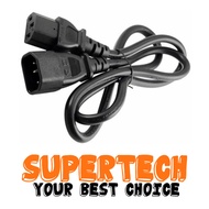 POWER CORD EXTENSION C13(M) TO C14(F) CONVERTER CABLE 0.75MM 1.5M