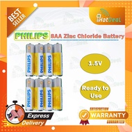 Philips 8AA Zinc Chloride Battery