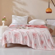 codNew Cotton Blanket Small Fresh Flowers Bedspread Home Bed Sheet Single Double Sofa Towel Soft Sum