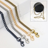 Bag sling bag metal chain messenger bag metal chain strap