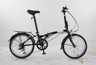 DAHON (ASSEMBLED) DREAM D6 ADULT 6-SPEED 20" FOLDING BIKE - BLACK