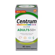 centrum silver adults 50+ 80 tablets made in USA