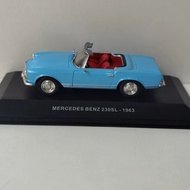 [Ready Stock 1 Item] SOLIDO 1/43 BENZ 230SL 1963 Mercedes-BENZ Car Model Alloy Paint Surface Measure
