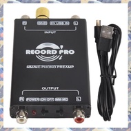 (ICTE) Mini MM Phono Stage Preamp Vinyl Record Player Turntable Preamplifier