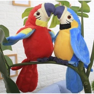 Boneka Burung Beo Peniru Suara / Burung Beo Bisa Bicara/ Boneka