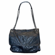 YSL黑色niki大款肩背包