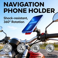 Bicycle Mobile Mount - Shock-resistant for Motorcycle Phone Holder Quad Lock