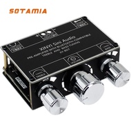 【Trusted】 Sotamia Bluetooth 5.1 Dual Ne5532 Preamplifier Tone Board Tweeter Bass Tone Control Home T