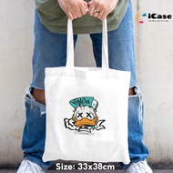 ICase canvas bag with adorable duckling print - Many sizes - Many colors