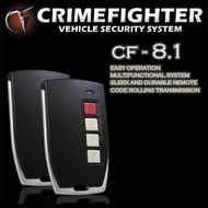 New CRIMEFIGHTER CF-8.1 SuperSlim Keyless Entry One Way Car Alarm System