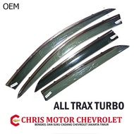 CHEVROLET TRAX TURBO SIDE VISOR WATER GUARD - THIN best