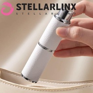 STELLARLINX Perfume Bottle Atomizer, Refillable Portable Rotating Spray Pump Bottle, Mini Leather Em